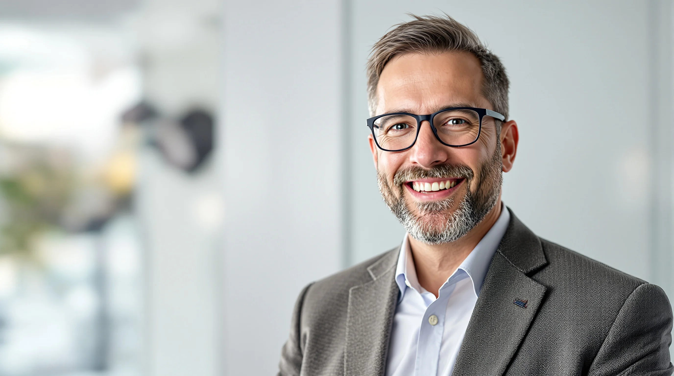 Beispielauswahl: mehrere KI‑generierte Bewerbungsfotos eines Kandidaten mit verschiedenen Outfits