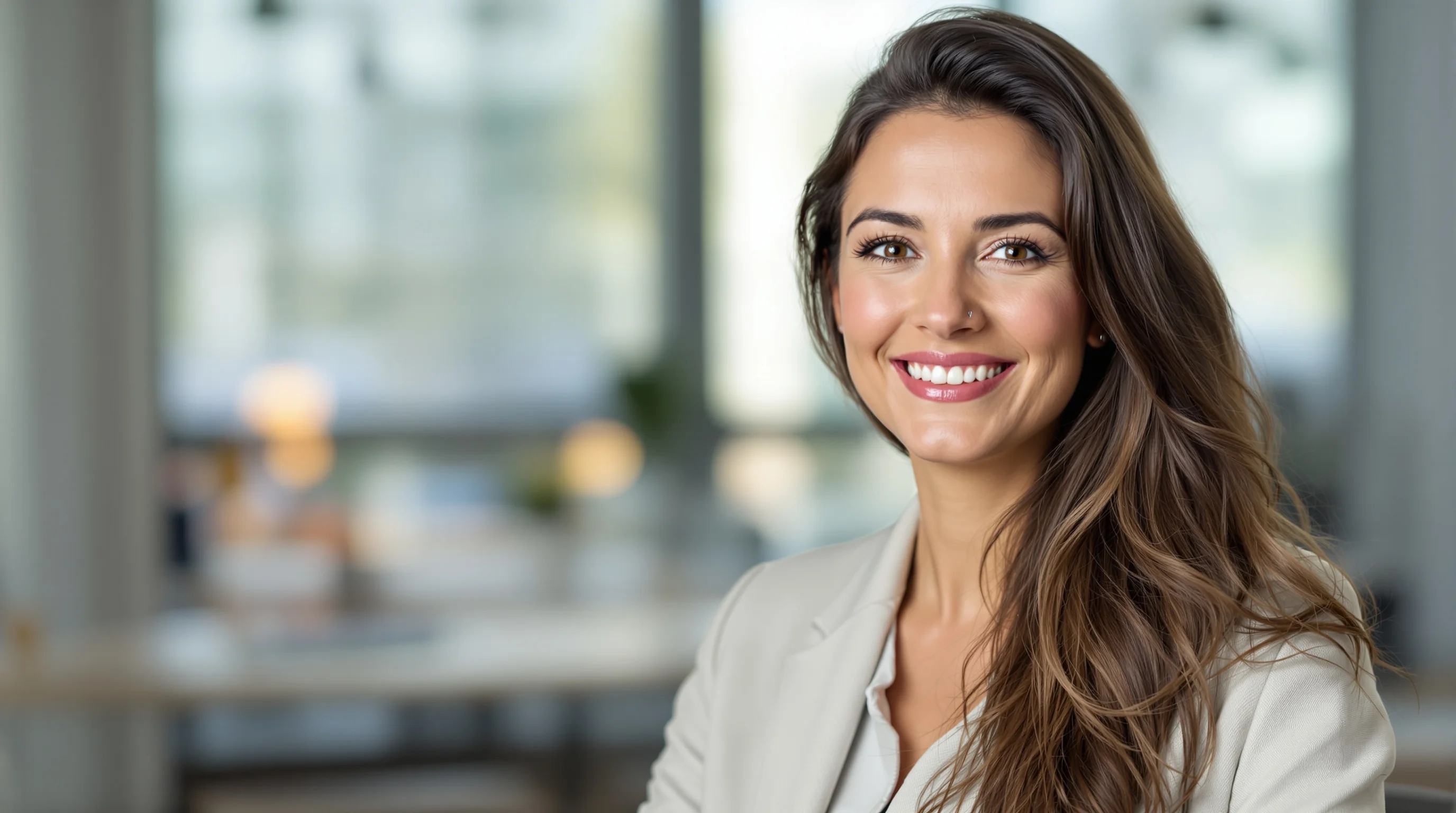 Vorher-Nachher Vergleich eines Bewerbungsfotos vor und nach KI-Optimierung