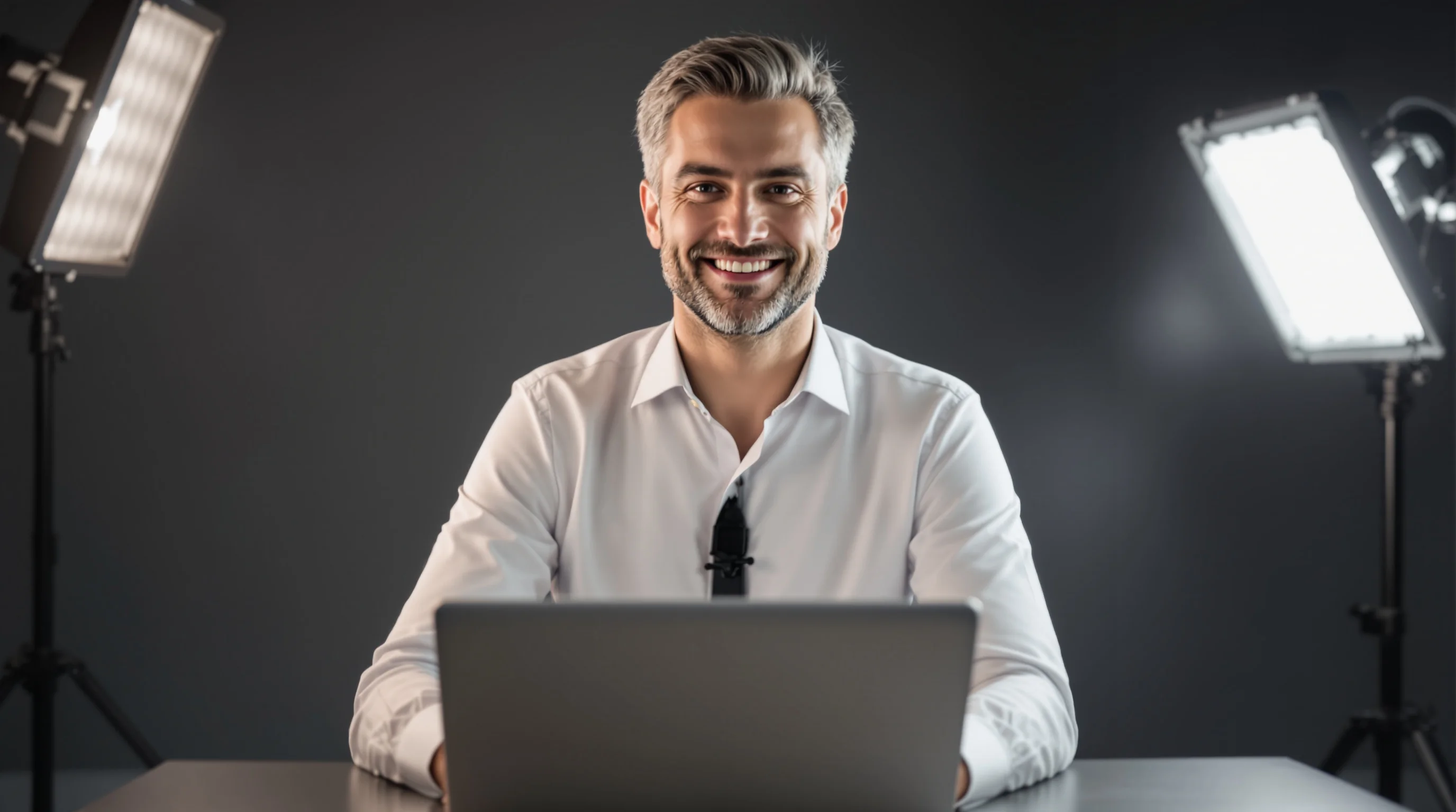 Vorher-Nachher Vergleich DIY Business-Foto und retuschiertes Ergebnis