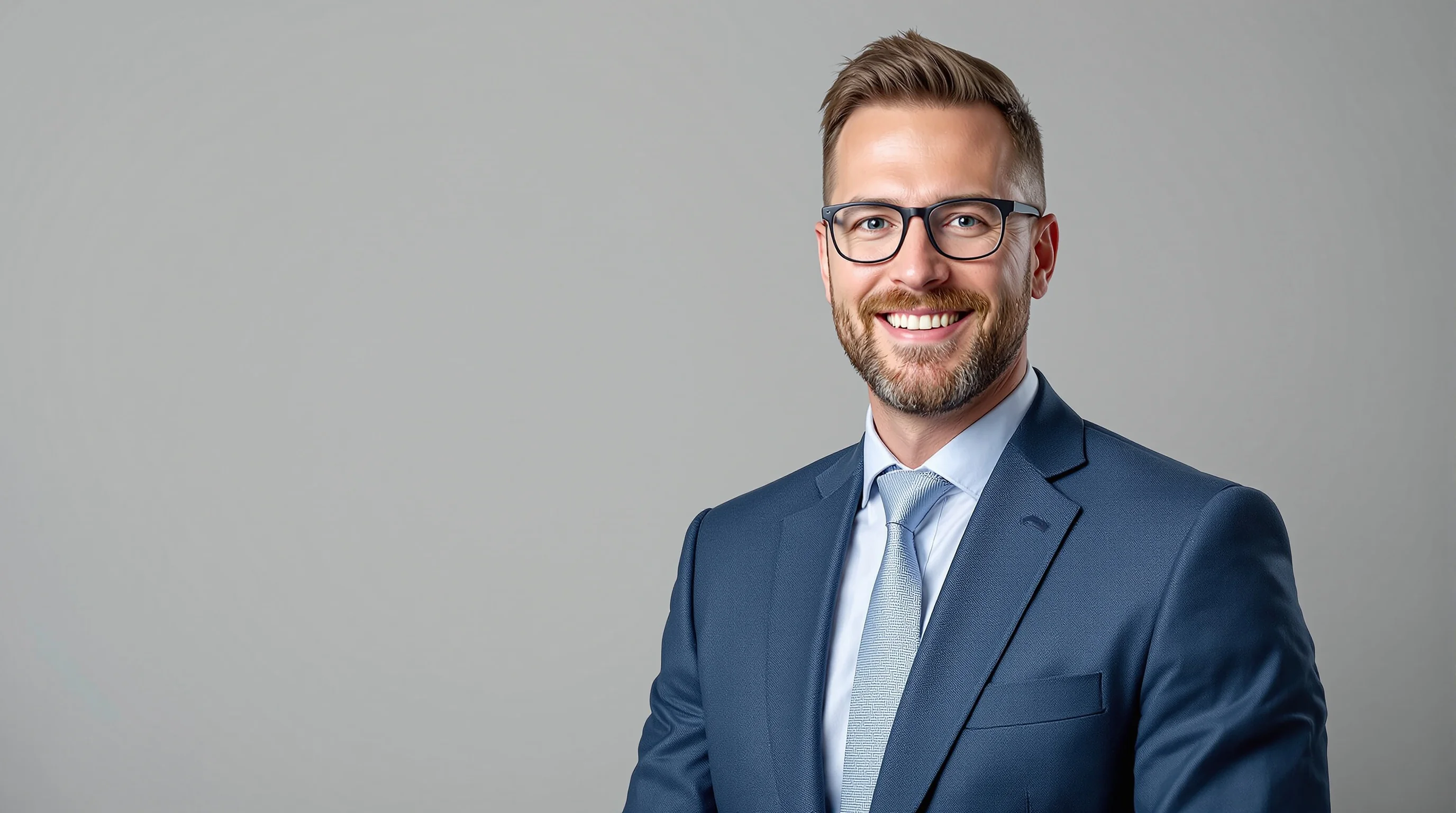 Ein Bewerber sitzt vor Laptop; verschiedene KI-generierte Bewerbungsbilder auf dem Bildschirm