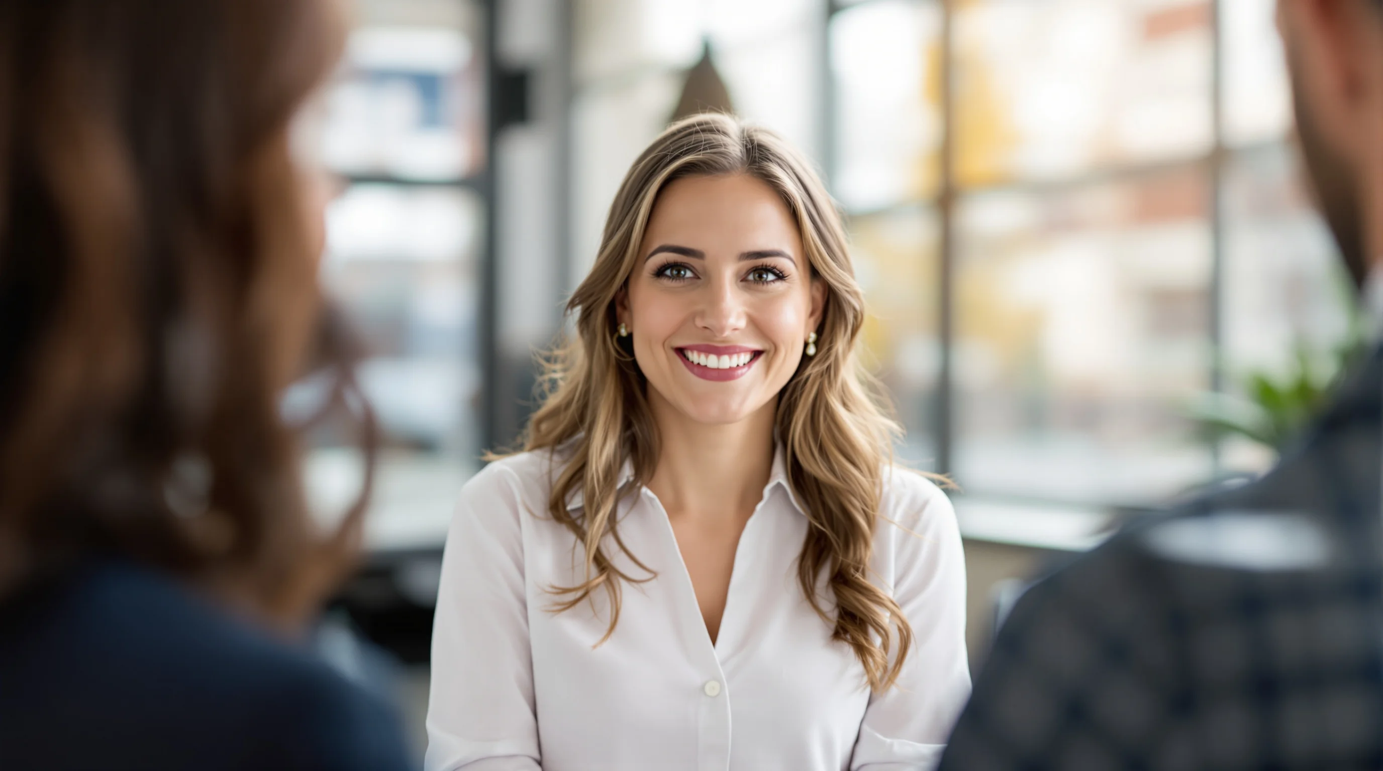 Beispielbilder mit verschiedenen Outfits und Gesichtsausdrücken